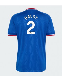 Moški Nogometna dresi replika Manchester United Diogo Dalot #2 Gostujoči 2026-27 Kratek rokav Moški Nogometna dresi replika Manchester United Diogo Dalot #2 Gostujoči 2026-27 Kratek rokav